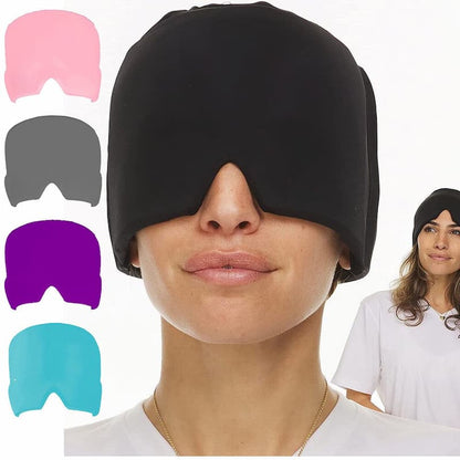 Hot & Cold Comfort Cap for Head, Eyes & Forehead
