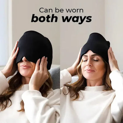 Hot & Cold Comfort Cap for Head, Eyes & Forehead