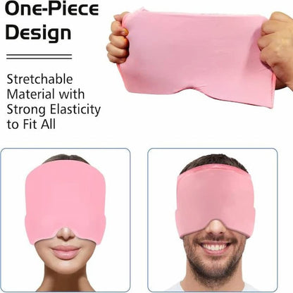 Hot & Cold Comfort Cap for Head, Eyes & Forehead