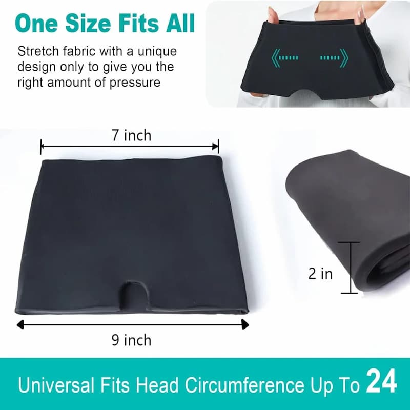 Hot & Cold Comfort Cap for Head, Eyes & Forehead